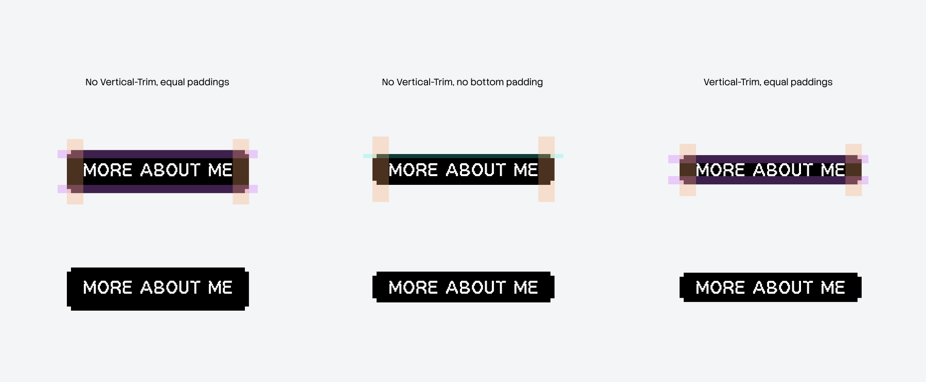 Typography vertical trim comparision
